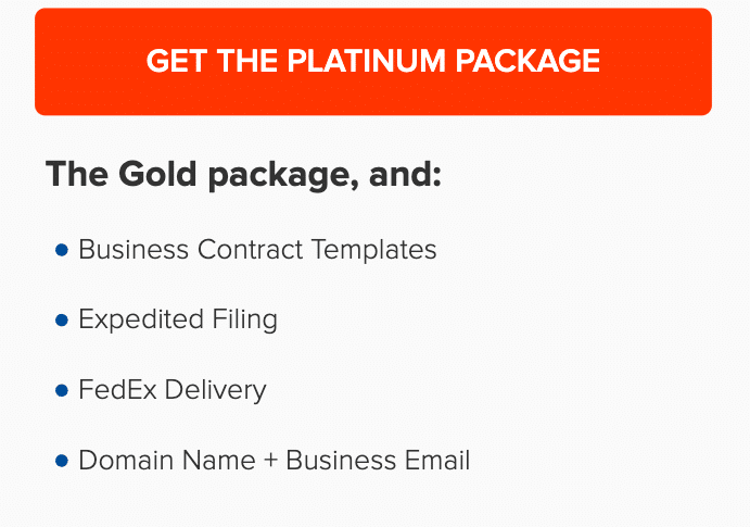 Incfile Review Platinum Plan